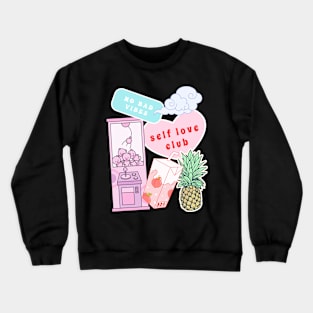 Retro self love Crewneck Sweatshirt